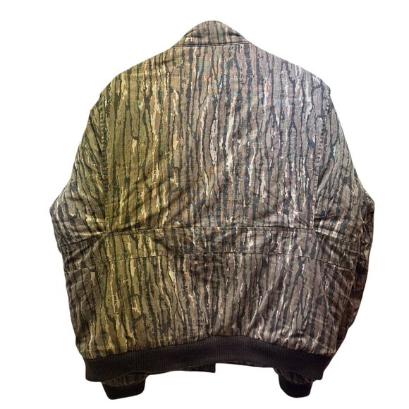 Trophy Club Realtree Puffer Camo Hunting Medium Multi Zip Jacket - Picture 2 of 7